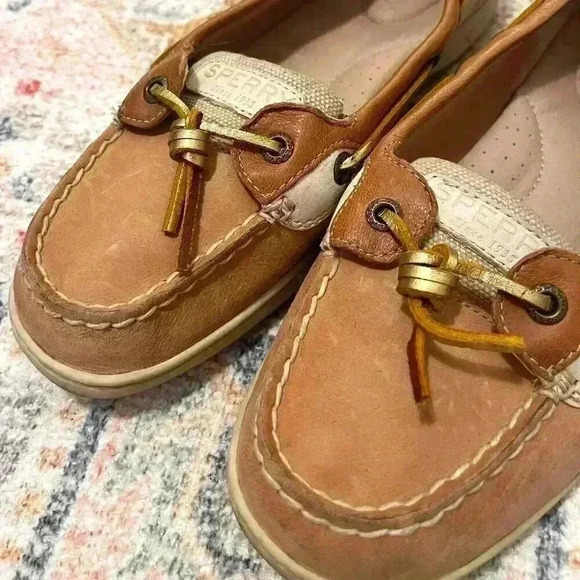 Sperry Dunefish Linen Boat Shoes - Picture 4 of 7